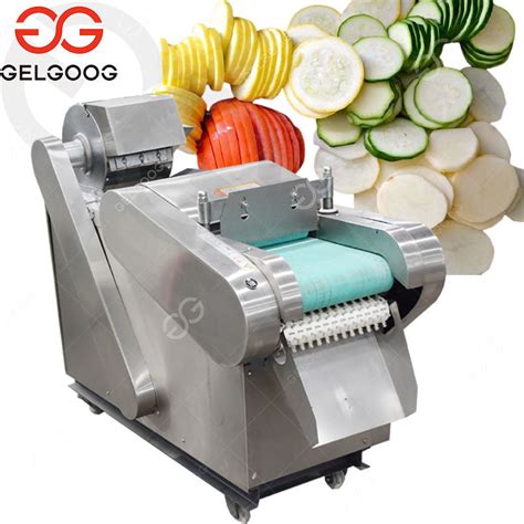 Fruit and vegetable cutting machine .